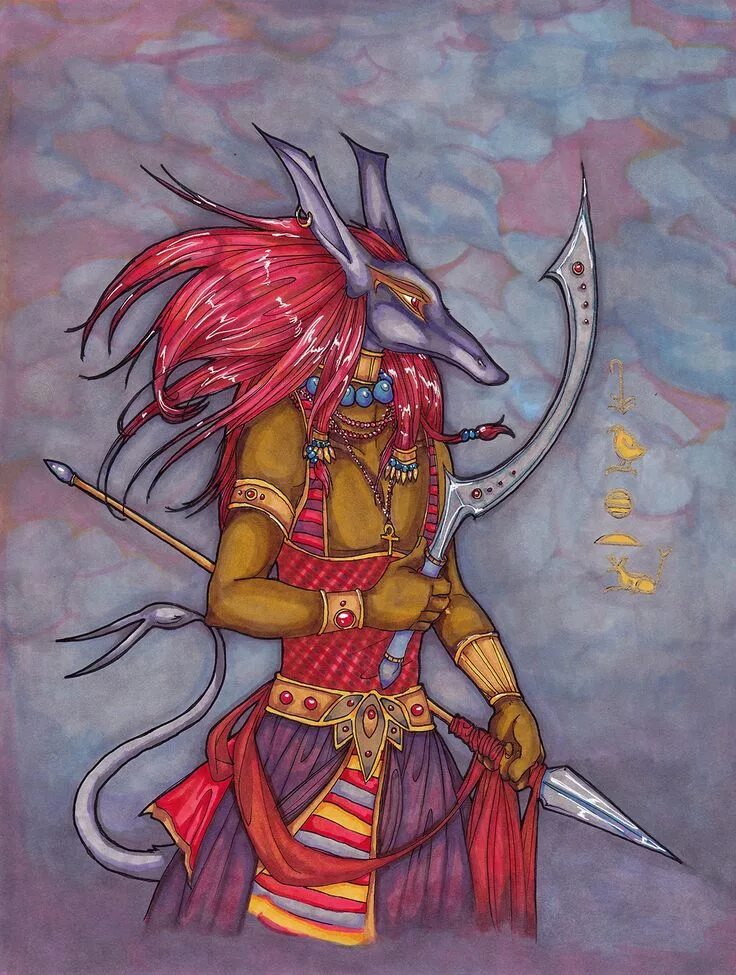 Сетх. Сетх бог art. боги египта сетх. сетх египетский бог арт. seth бог.