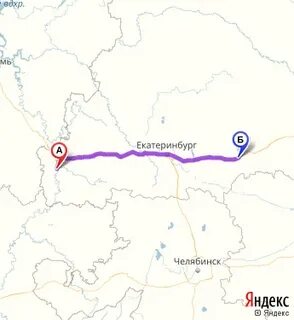 Расстояние до красноуфимска