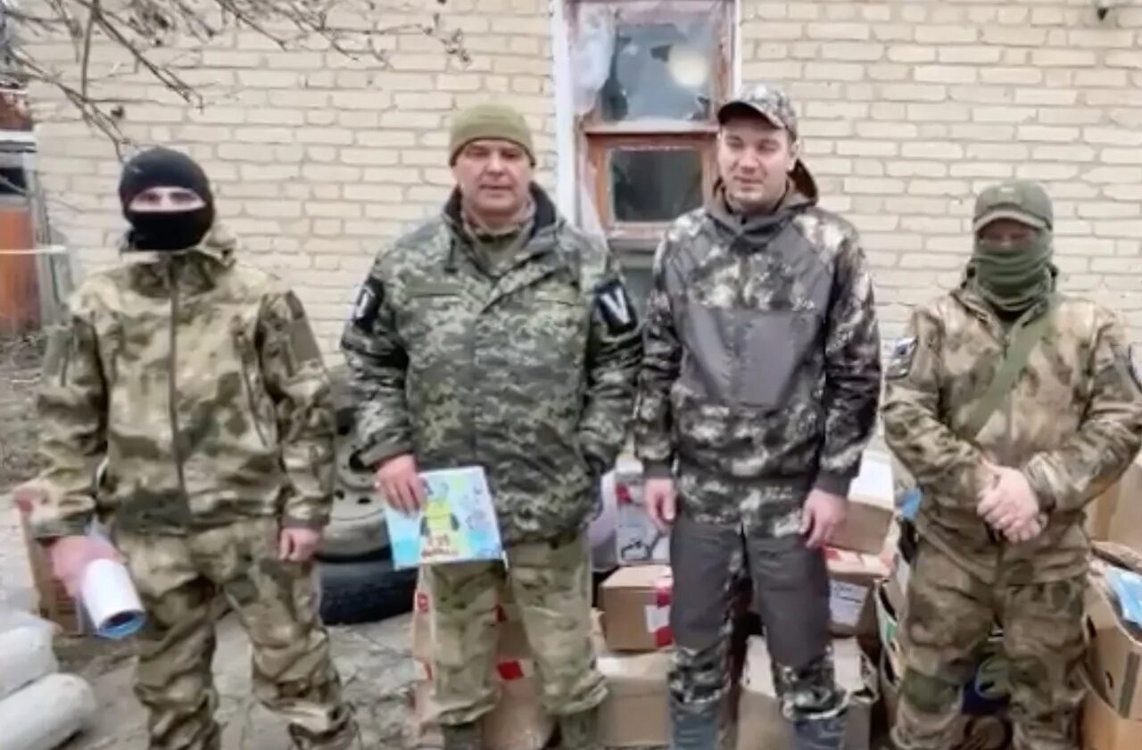 Ульяновские бойцы на Украине. Фото бойцов.