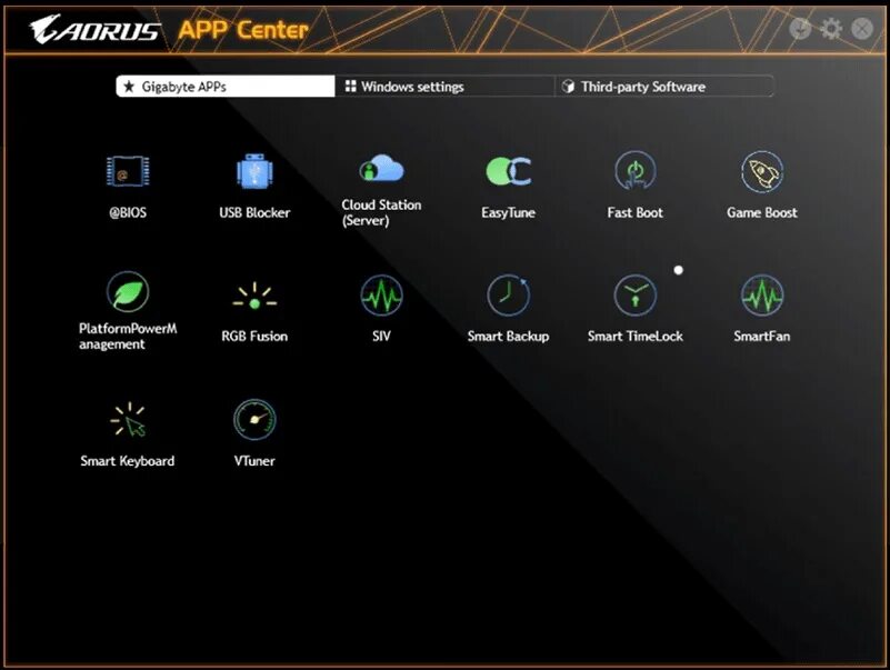 App center что это за программа. Приложение центр gigabyte. bios gigabyte z490. центр приложений app center. центр приложений гигабайт.