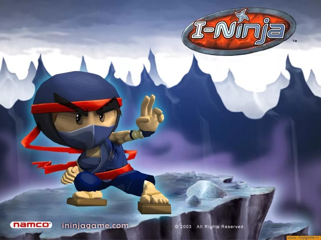 Прохождение игр ниндзя. I ninja игра. игра i-ninja 2004. i ninja 2. игра я ниндзя 2.