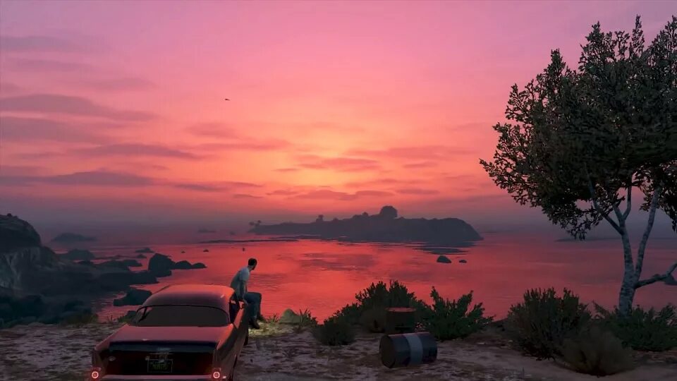 Гта 5 достижение приятного отдыха. Гта 5 закат. гта 5 закат 4к. gta 5 рассвет. гта 5 город закат.