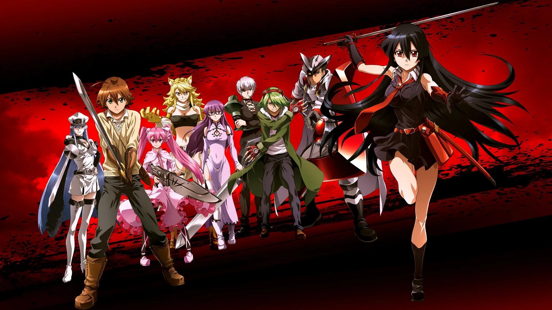 Акаме га. Убийца акаме ночной рейд. akame ga kill аниме. убийца акаме команда. ночной рейд аниме убийца акаме.