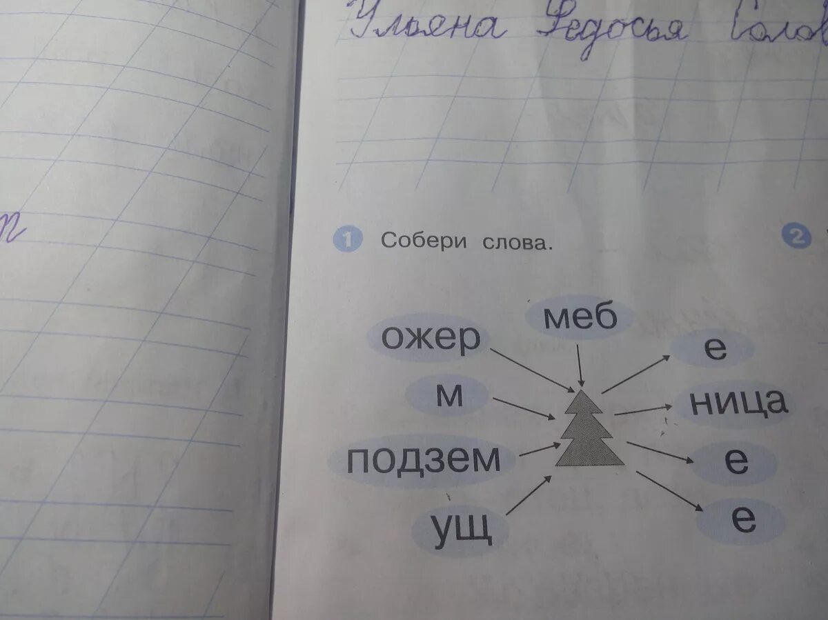 Собрать слова два. Собери слово. Собери слова стр. 15. Русский язык Собери слово. Рысью семь льёт колья соль польёт 1 класс Илюхина.