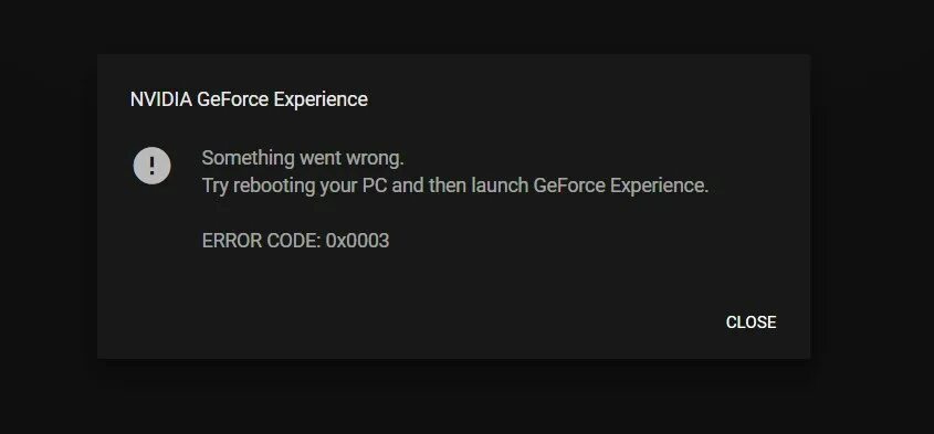 NVIDIA GEFORCE experience ошибка 0x0003. Ошибка запуска GEFORCE experience something went wrong. Something went wrong. Something went wrong Steam. Geforce experience error 0x0003