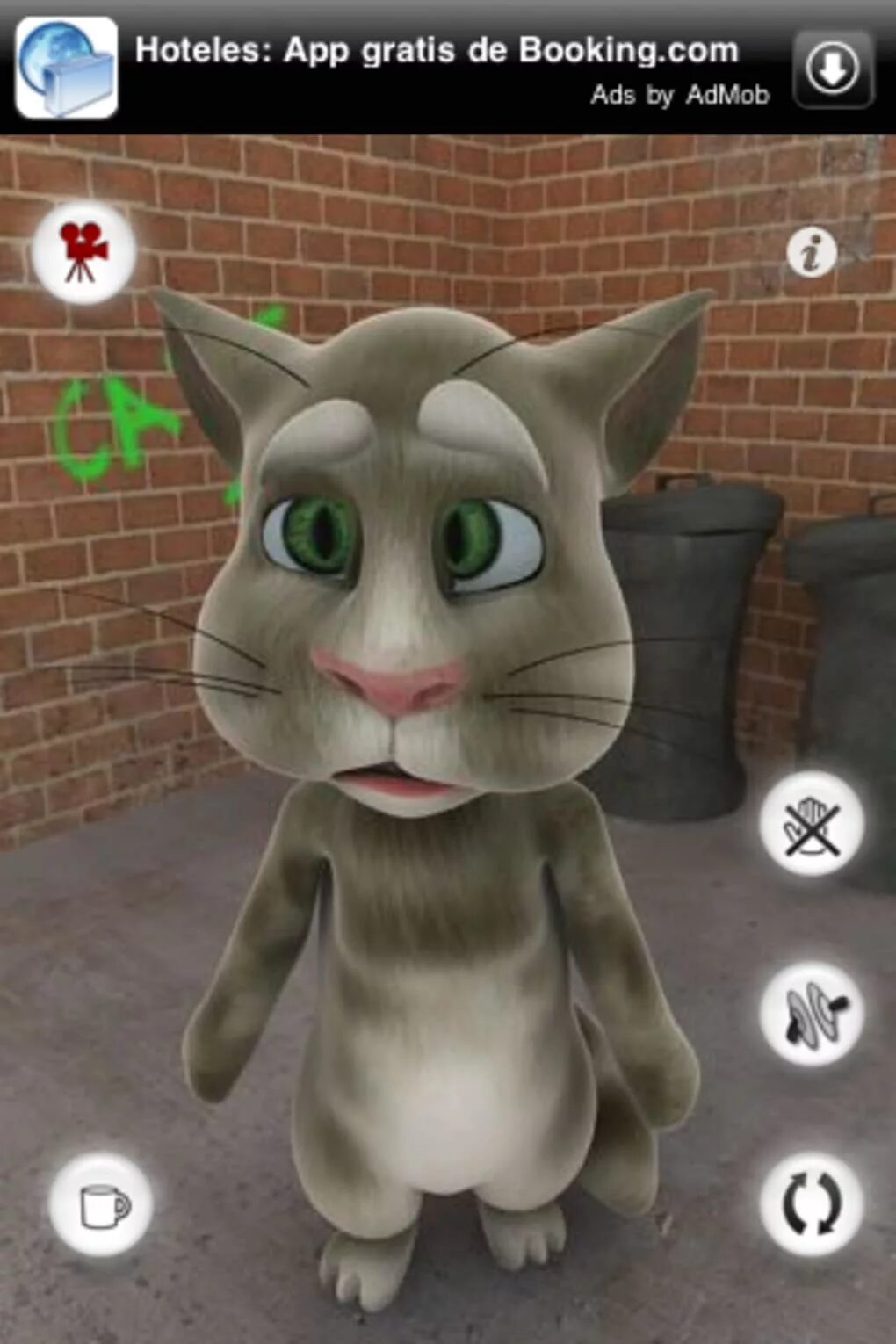 Что случилось с автором мой говорящий том. Talking Tom. Talking Tom Cat. Talking Tom 2010. Игра talking Tom Cat (2010).