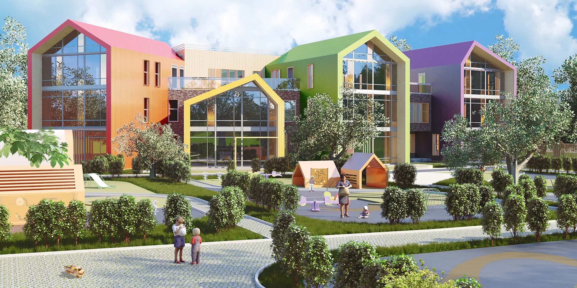 проекты здания детских садов. проект детского сада. двухэтажный садик. детский сад нагатинский затон. проекты здания детских садов.