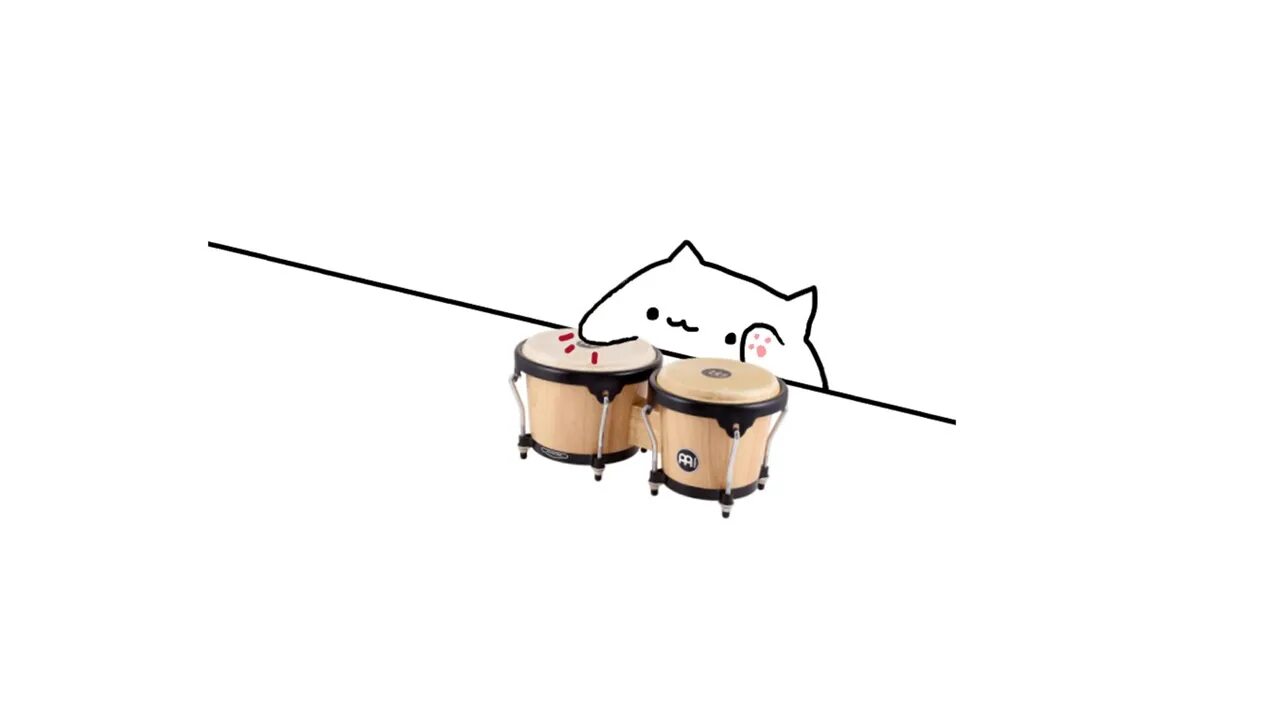 Включи бонго. Bongo cat на прозрачном фоне. бонго кот с барабанами. bongo cat барабаны. бонго рисунок.
