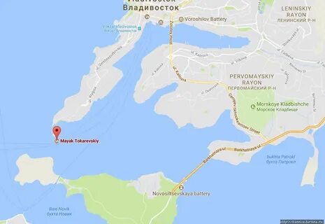 Карта владивостока магазины