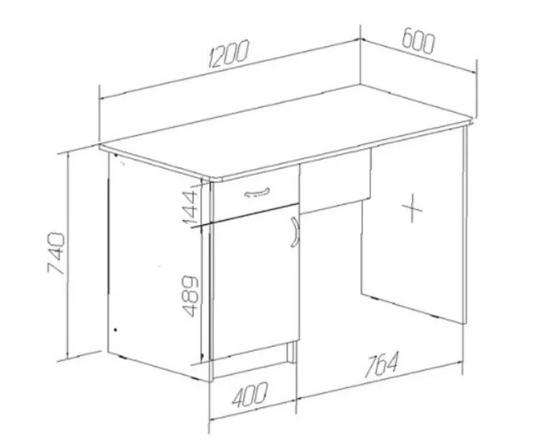 Высота стола тумбы. Стол письменный однотумбовый чертеж. Письменный стол своими руками чертежи и схемы. Компьютерный стол чертеж. Письменный стол чертежи с размерами.