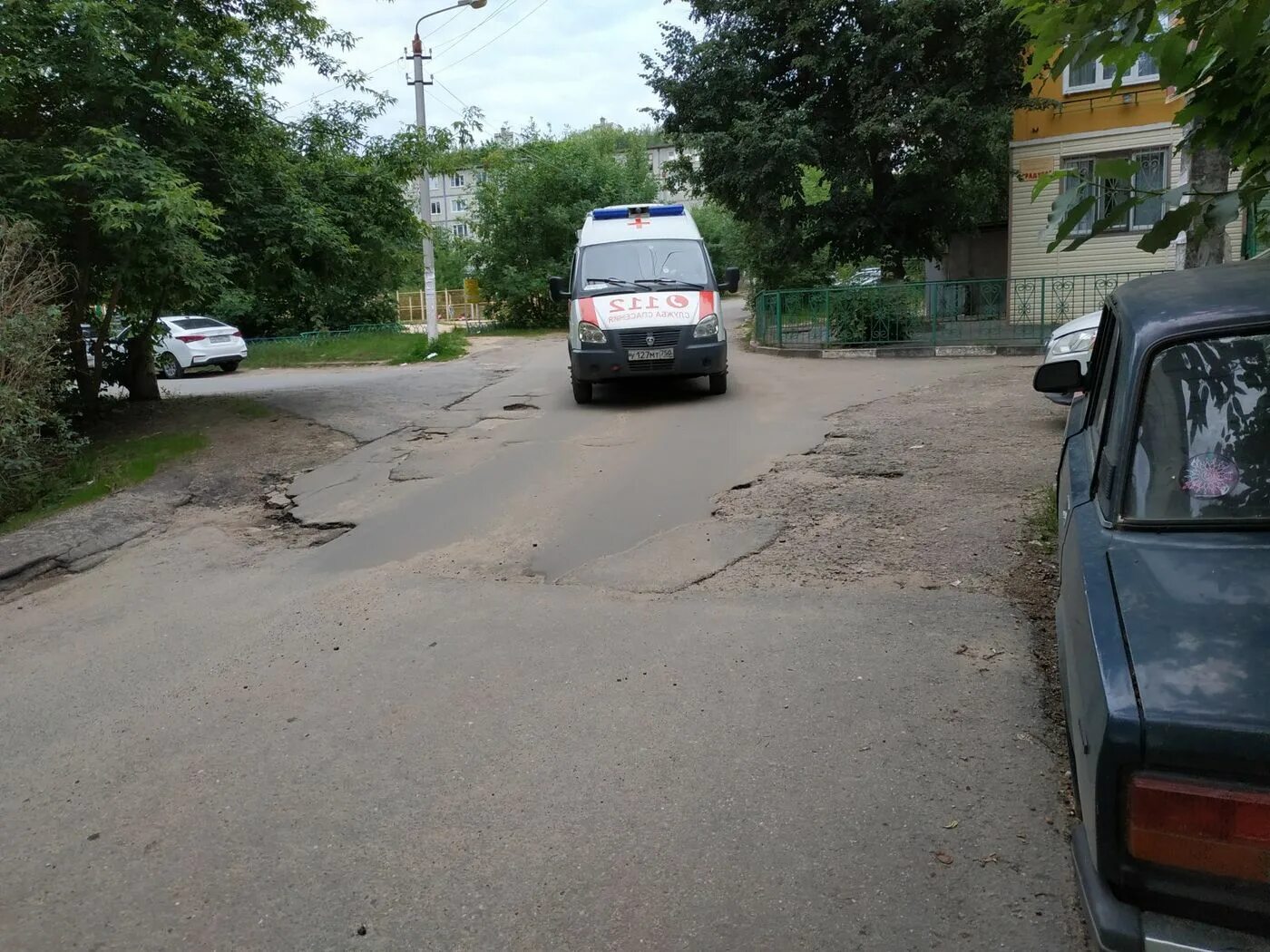Авария сегодня в Чехове в Венюково.