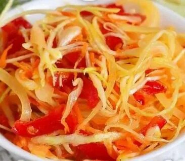 Капуста морковь перец яблочный уксус