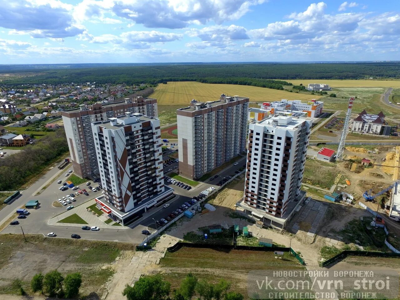 The Swallow. TC + Football arena. 2023 Новостройки Воронежа VK