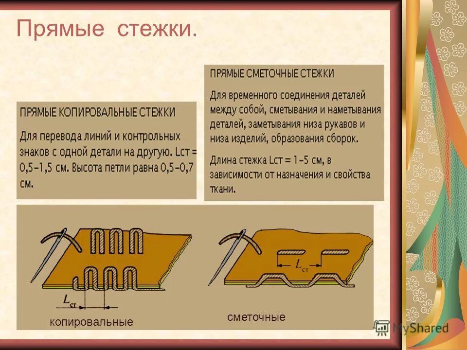 Сметочные стежки. Смёточная строчка прямых стежков. Прямой сметочный стежок. Прямые сметочные. Сметочная строчка прямого стежка.