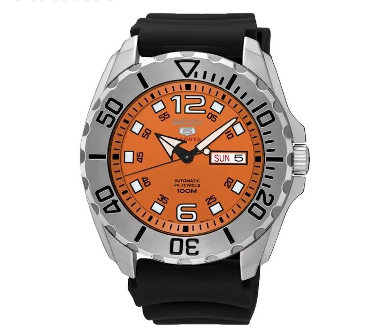 Часы Сейко оранжевые. Сейко с оранжевым циферблатом. Seiko 5 Sports Automatic 100m Orange. Seiko 5 оранжевые.