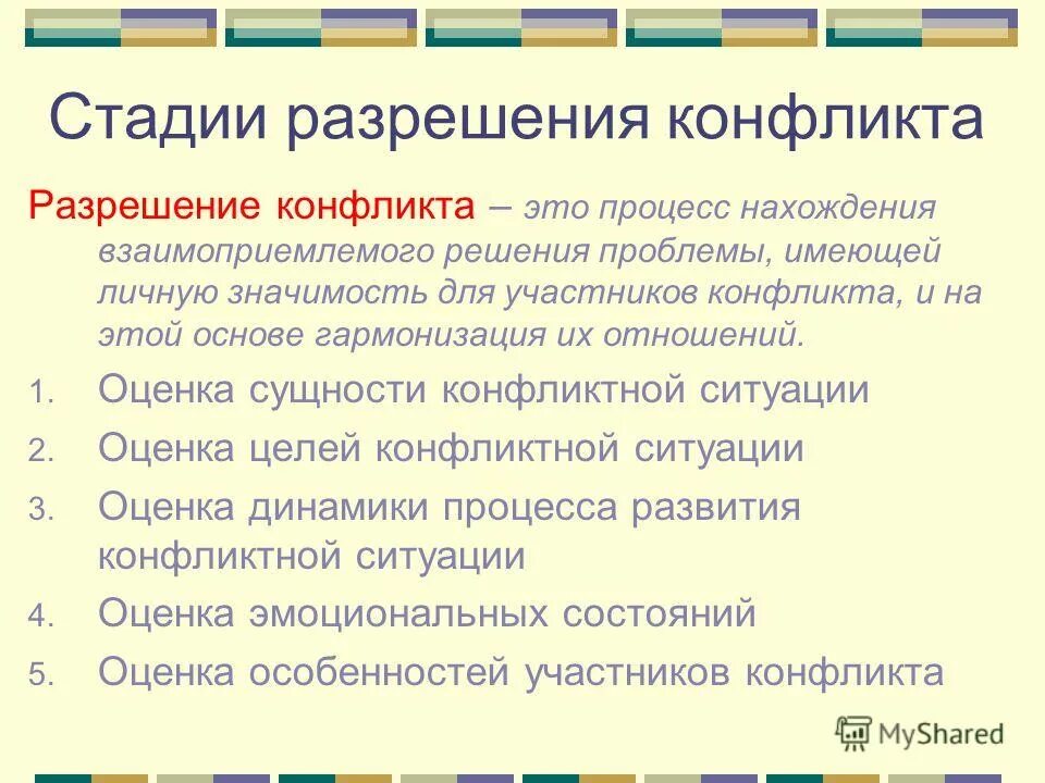 Основные приемы корпоративных конфликтов и способы их разрешения - Понятие корпо