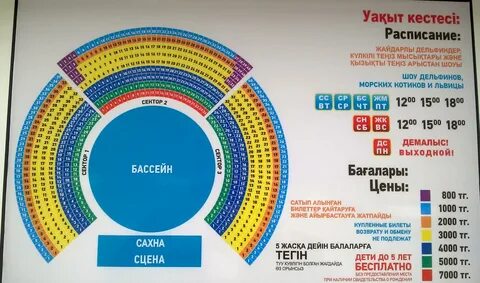 Схема залов новосибирск