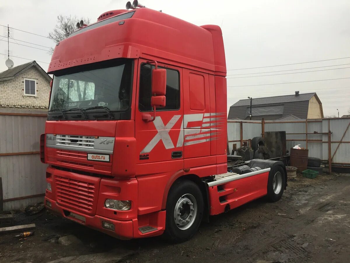 Даф-95 XF 430 2000г. Даф 95 XF красный. DAF XF 95 Euro 2. DAF FX 95.