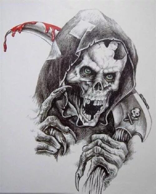 Косой череп. Смерть с косой. Тату смерть. Скелет с косой. Смерть с косой.