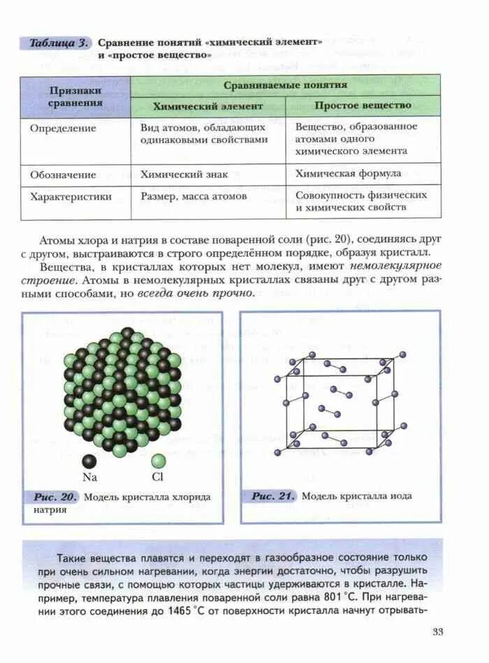Вещества молекулярного и немолекулярного строения задания. Вещества молекулярного и немолекулярного строения. учебник по химии 11 класс.