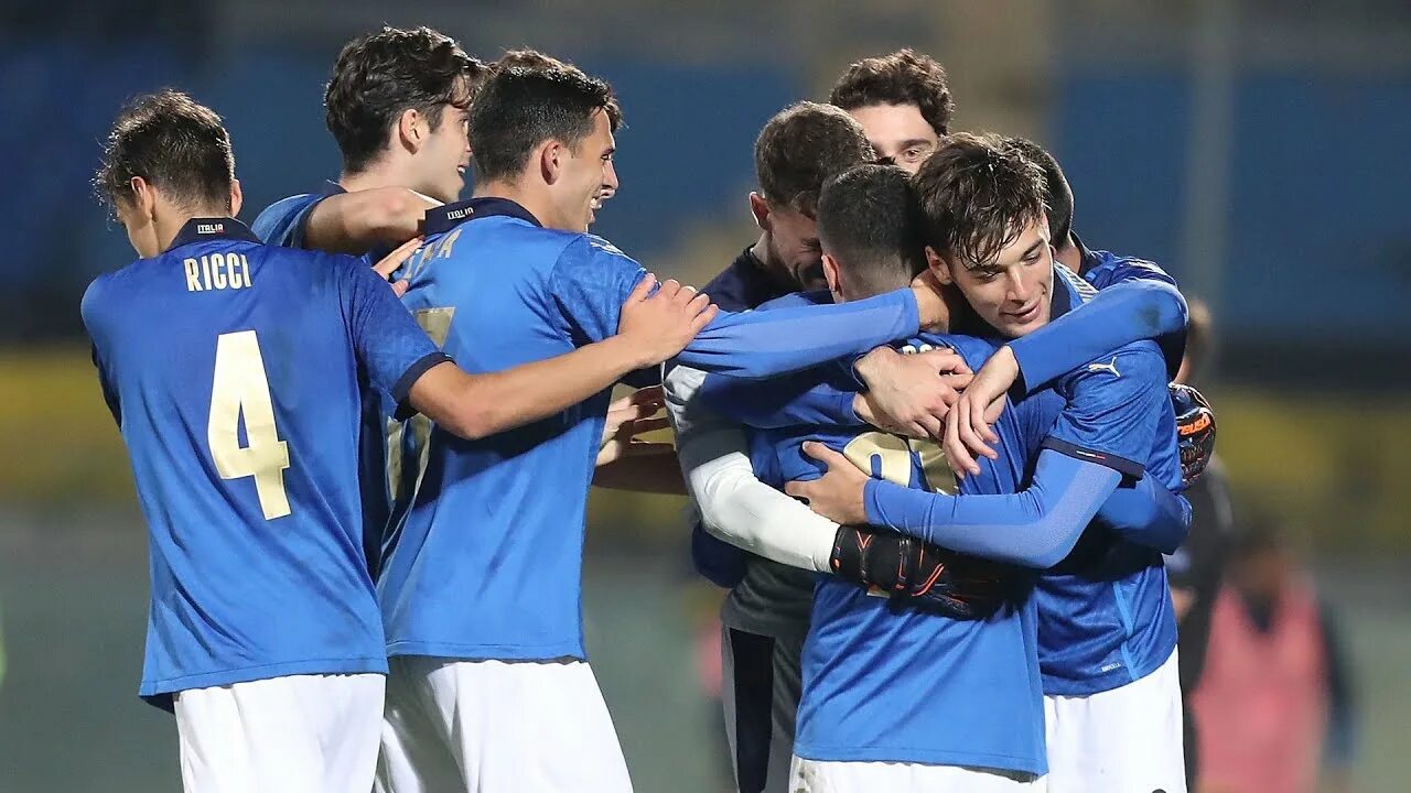 Франция италия u19. Молодежная сборная Италии.