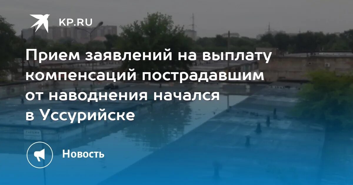 Какие выплаты пострадавшим от наводнения