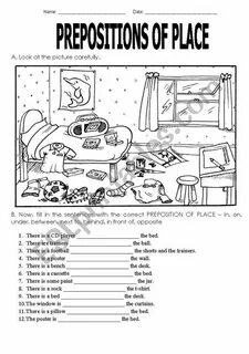 Prepositions of place starlight 5