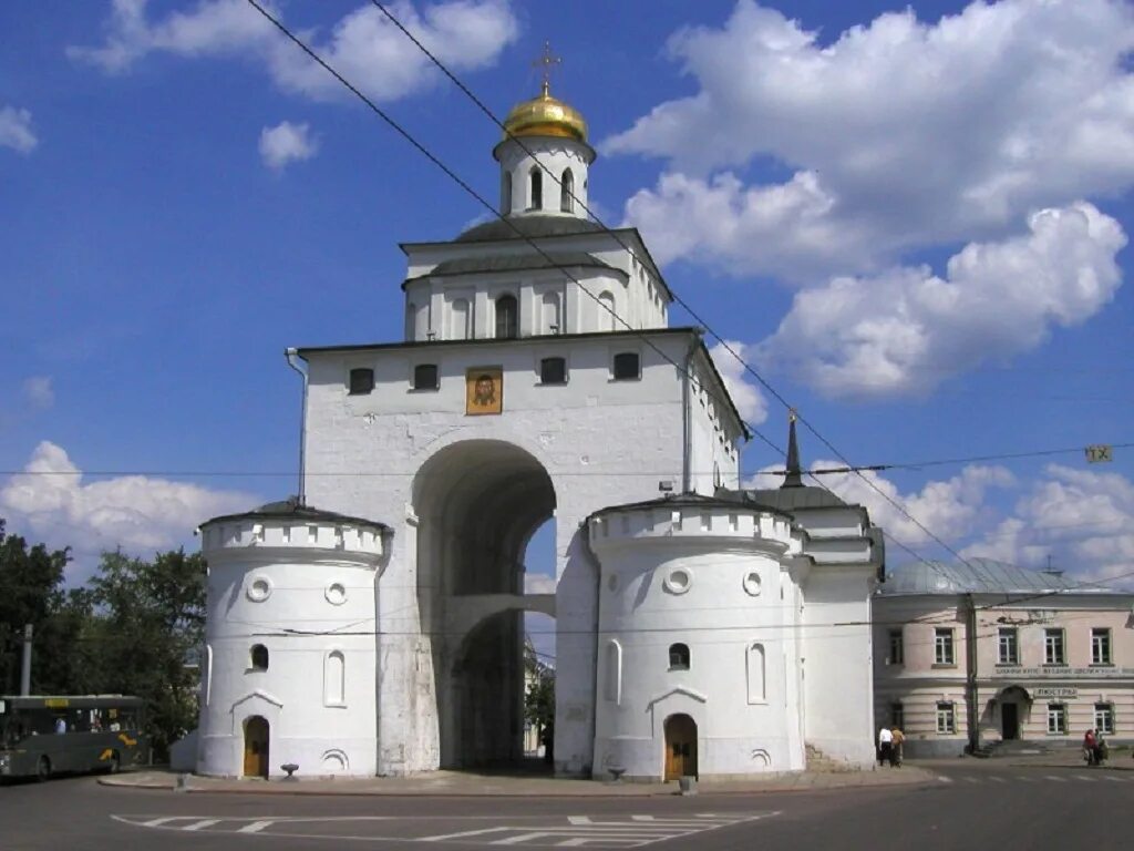 В каком городе находится памятник золотые ворота. Золотые ворота Андрея Боголюбского.