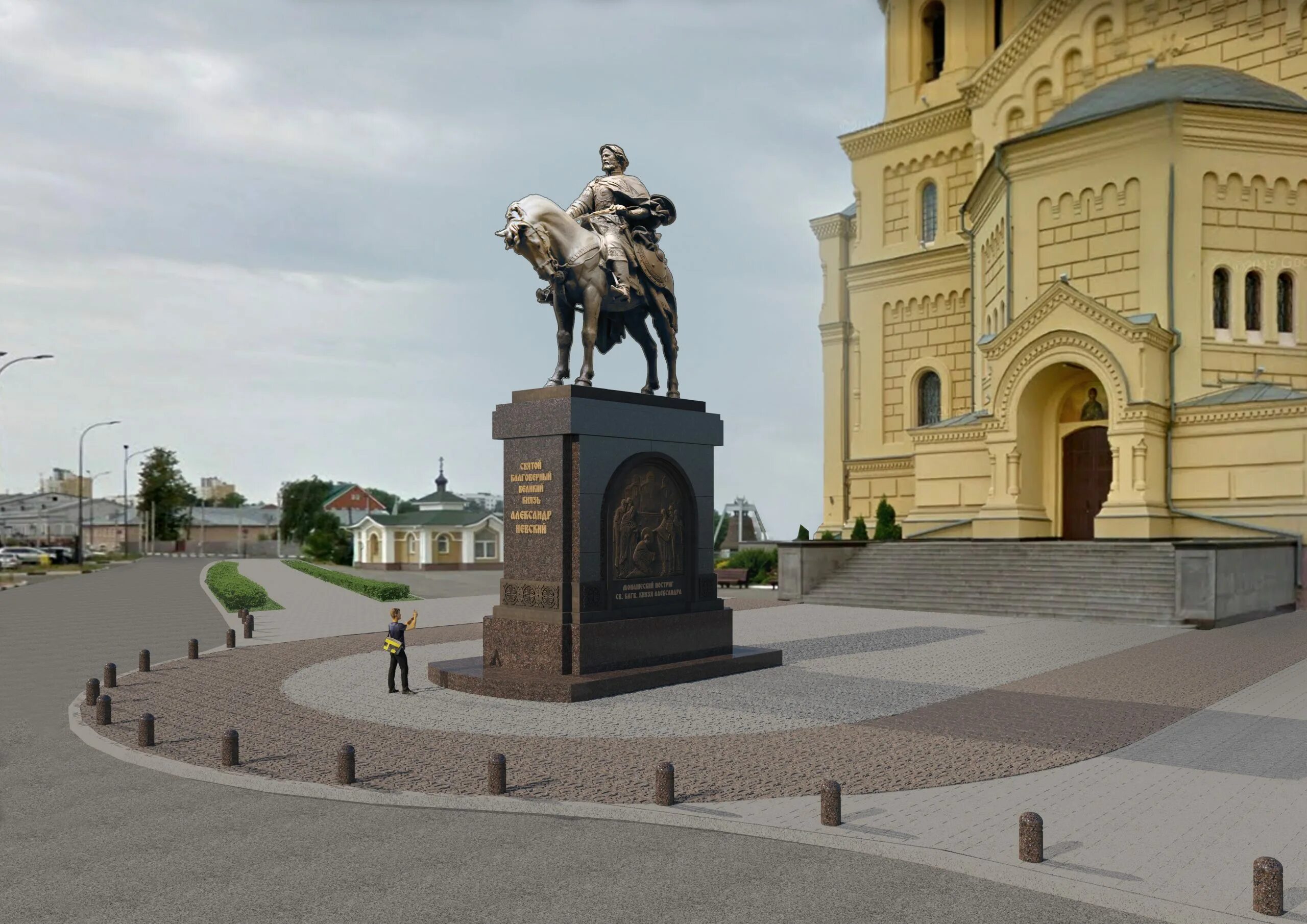 Где установлены памятники александру невскому. Памятник Александру Невскому в Нижнем Новгороде. Памятник Александру Невскому в Нижнем Новгороде 2021.