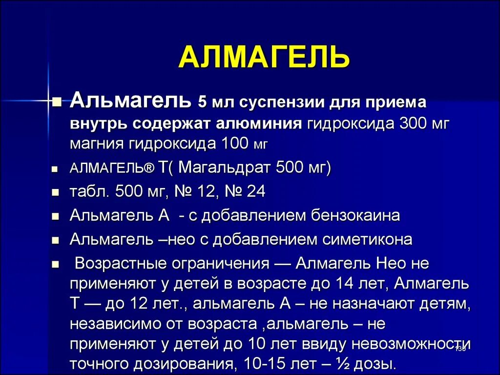 Состав альмагеля