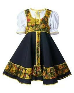Народный костюм для танцев для девочки