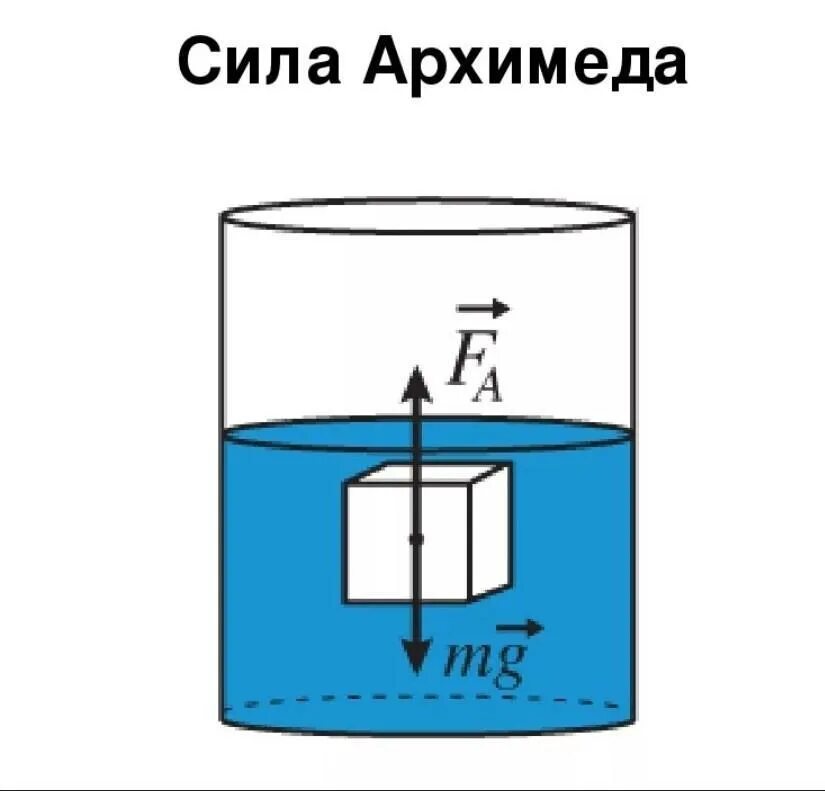 Тело всплывает в жидкости если архимедова сила. Сила Архимеда картинка пример. Сила Архимеда схема. Сила Архимеда Графическое изображение. Сила Архимеда рисунок.