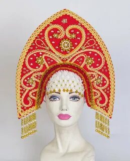 Кокошник рисунок
