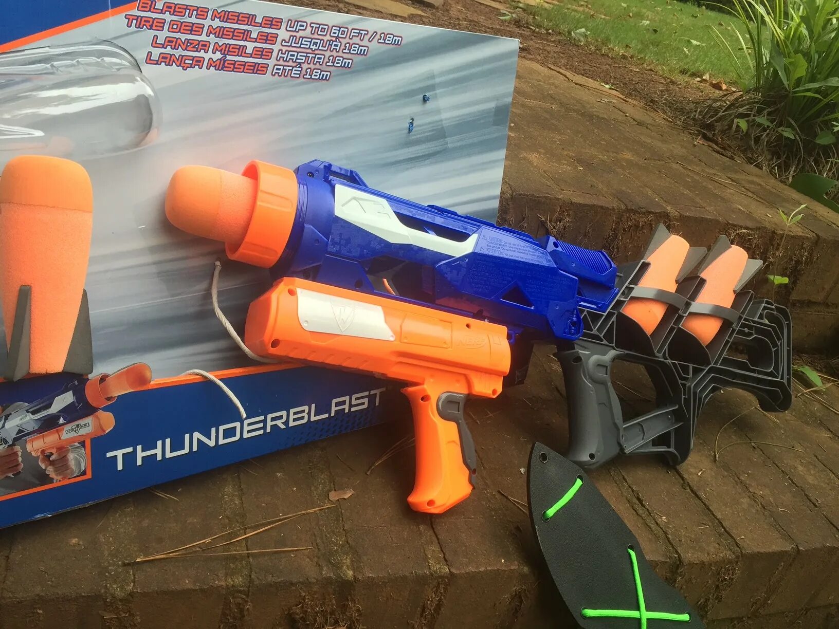 Стреляющие нерфы. Nerf базука. Нёрф Элит Thunderblast. НЕРФ Thunderblast. Nerf Fortnite базука.