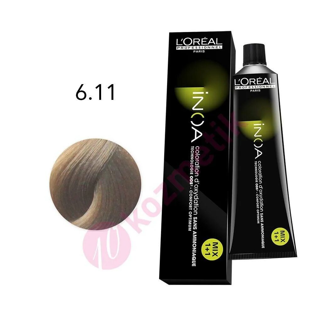 Inoa 6.11. L'Oreal Inoa 6.11. Лореаль ИНОА 6.12. Inoa краска 6.11.