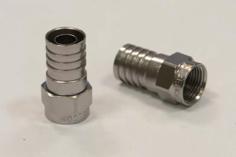 Разъем rg 6 обжимной. F-разъем cabelcon rg-6 обжимной. f-коннектор обжимной на rg-6 cabelcon, стандартный. f-коннектор для rg11. разъем обжимной, тип &quot;f&quot; для кабеля типа rg-6 f-56-alm 4.9/8.4.