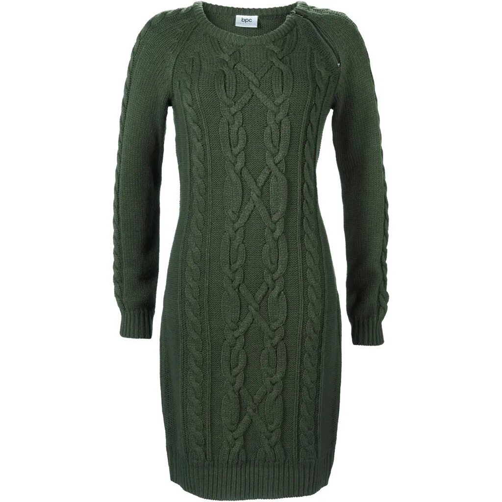 Бонприкс платье зеленое. PARKHANDE платье вязаное Knitted Dress. Вязаное темно оливковое платье Бонприкс. Платье свитер Бонприкс