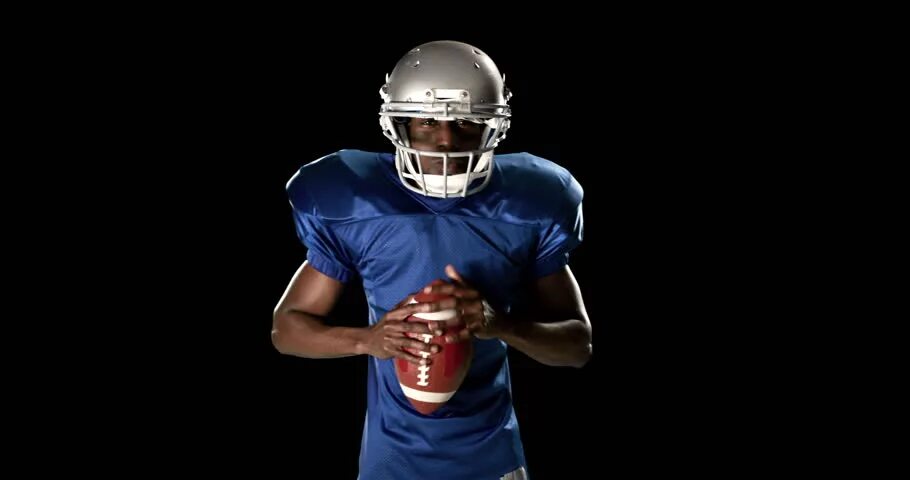 Блэк сток. Football Player with Bandana.