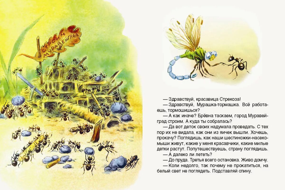 Сказочная история про муравьев. Муравей и Стрекоза Бианки. Сказка про муравья. Сказка Стрекоза и муравей. Книга про муравьев.