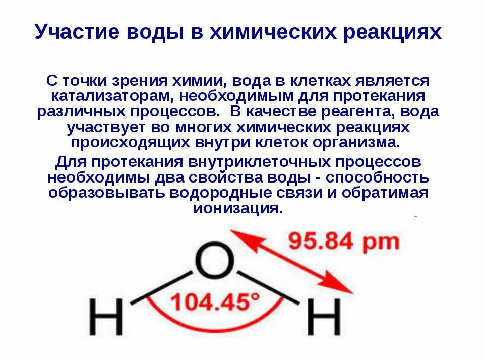 Химическое соединение применяемое. Химические реакции с водой. Роль воды в химии. Точки зрения химия. Строение воды с точки зрения химии.