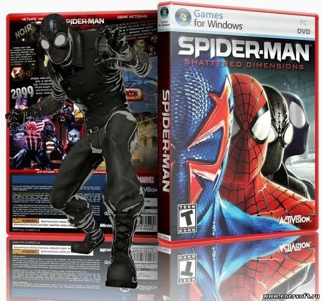 Spider man shattered dimensions на пк. Spider-man: shattered dimensions (2010). spider man shattered dimensions пк диск. человек паук игра на пк 2010. spider-man: shattered dimensions (2010/pc/rus/eng) / repack от fenixx.