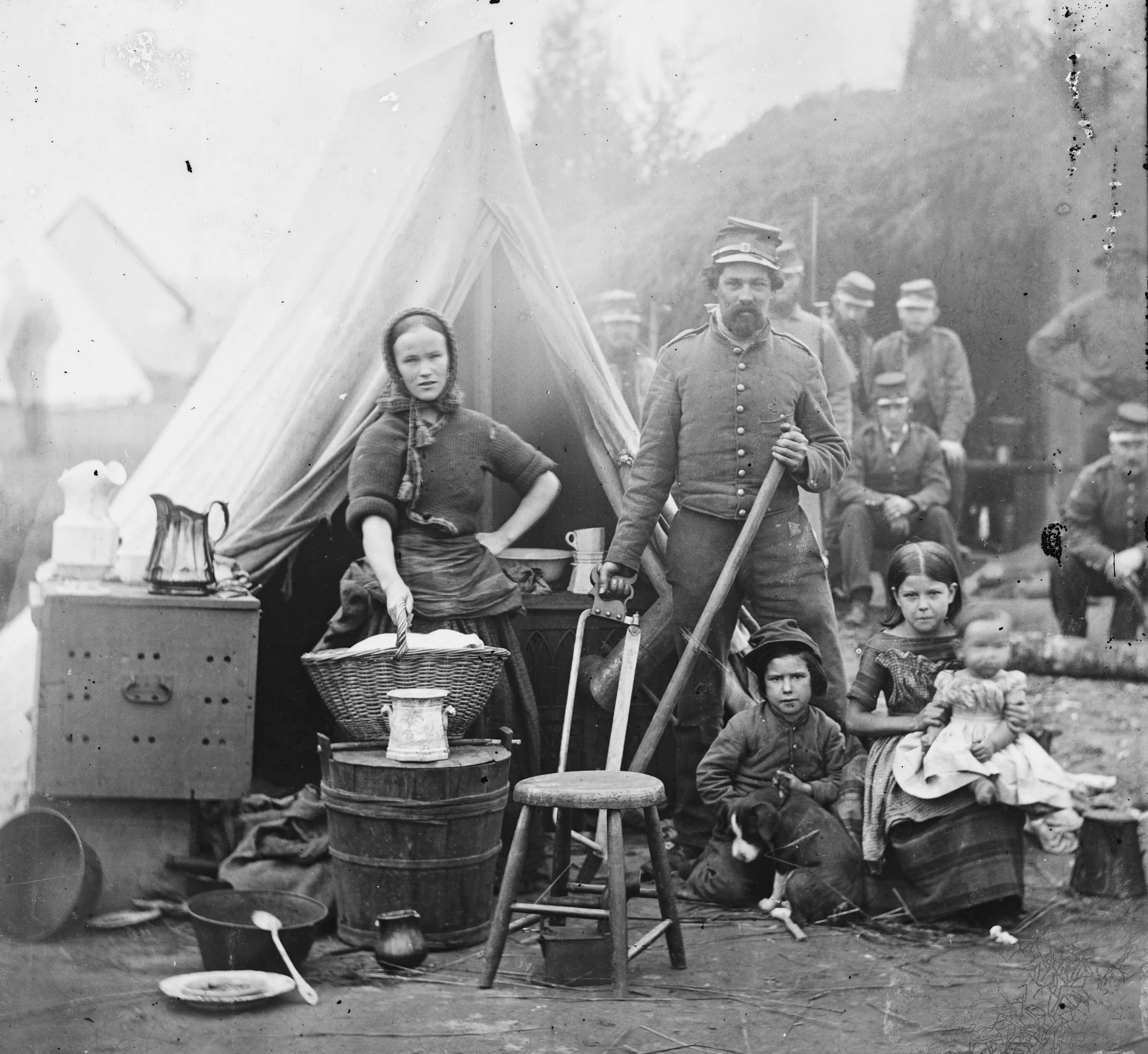 Военная и гражданская жизнь. Фото гражданской войны в США 1861-1865.