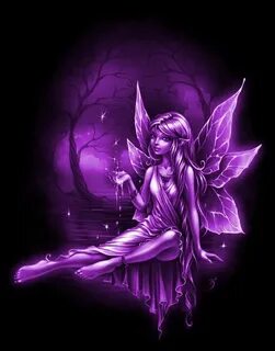 Purple angel