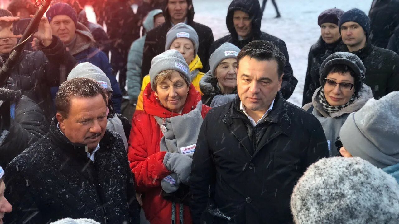 Первый российский новости первого. Губернатор Воробьев.