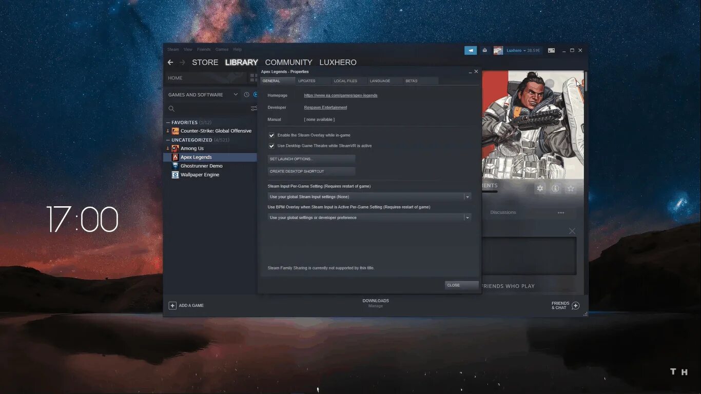 Launcher options. Скачивание апекса в стиме. как установить ограничение фпс в апекс. launch options. как поставить фпс в стиме.