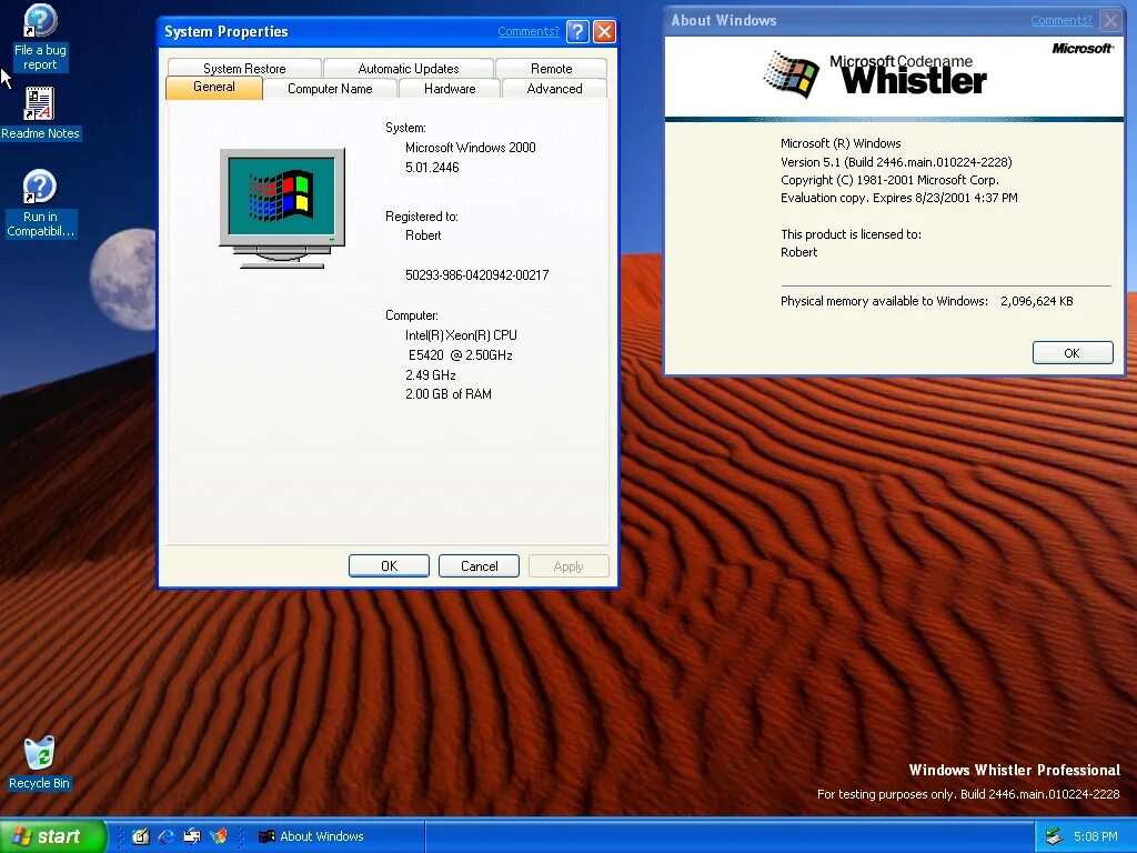 Хр 5. Windows 2000 Whistler. Windows Whistler 2462. Windows Whistler диск. Windows Whistler Beta 2.