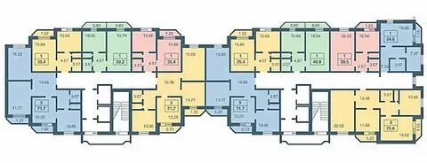 Планировка квартир совхозная 55
