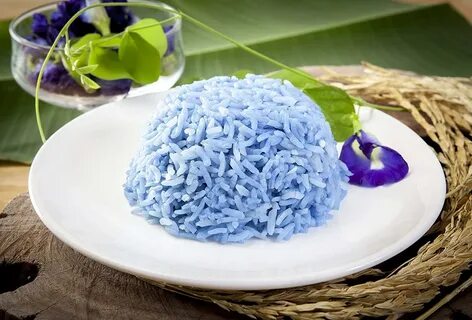 Blue rice