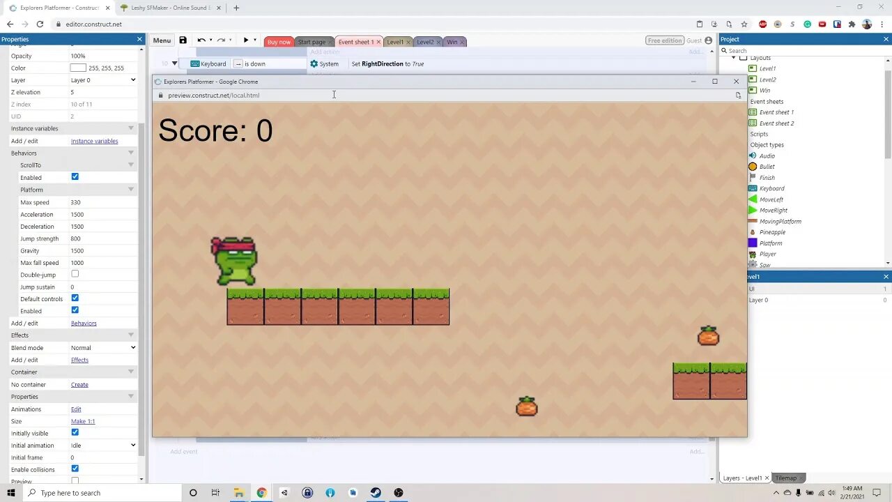 Как сделать в construct 3. Констракт 3. construct программа. junior construct 3. construct classic и game editor.