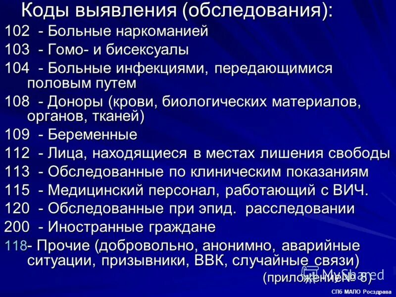 Вич инфекция мкб 10. Коды ВИЧ. Код обследования на ВИЧ. Коды крови на ВИЧ. Коды ВИЧ инфекции при обследовании.